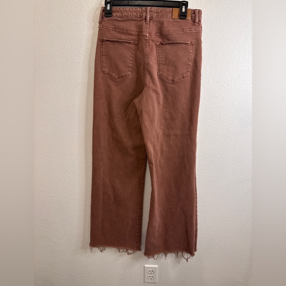 Dear John Mauve Wide Leg Jeans - Picture 2 of 5